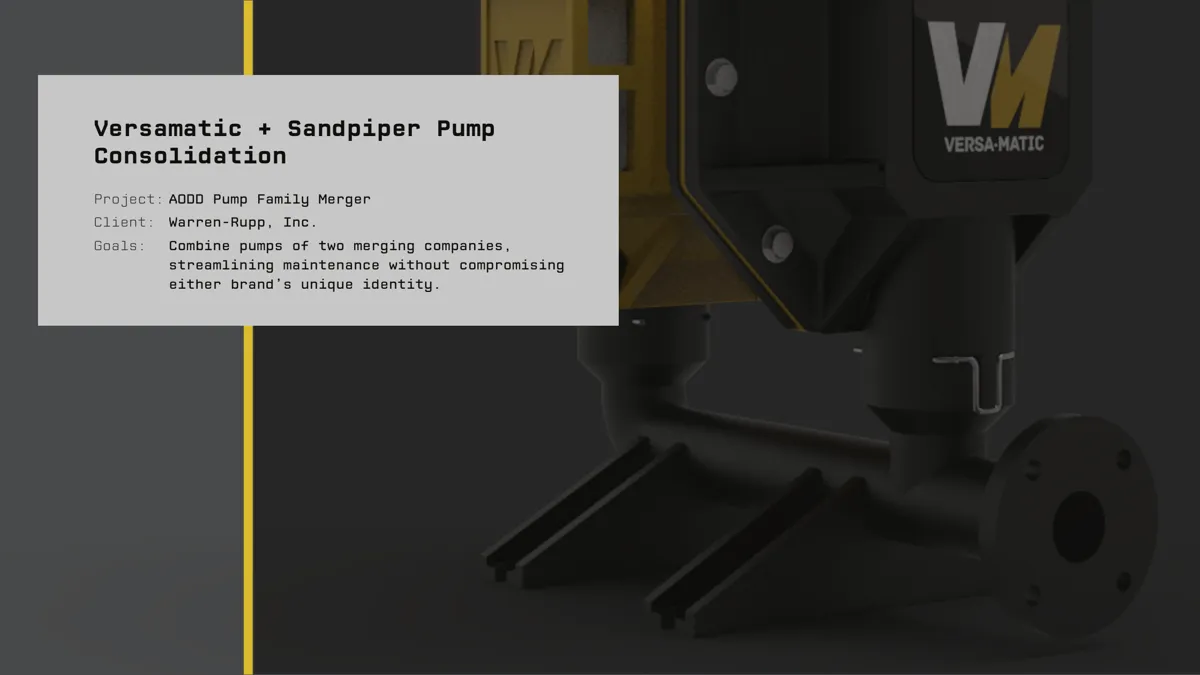 Warren Rupp pump family