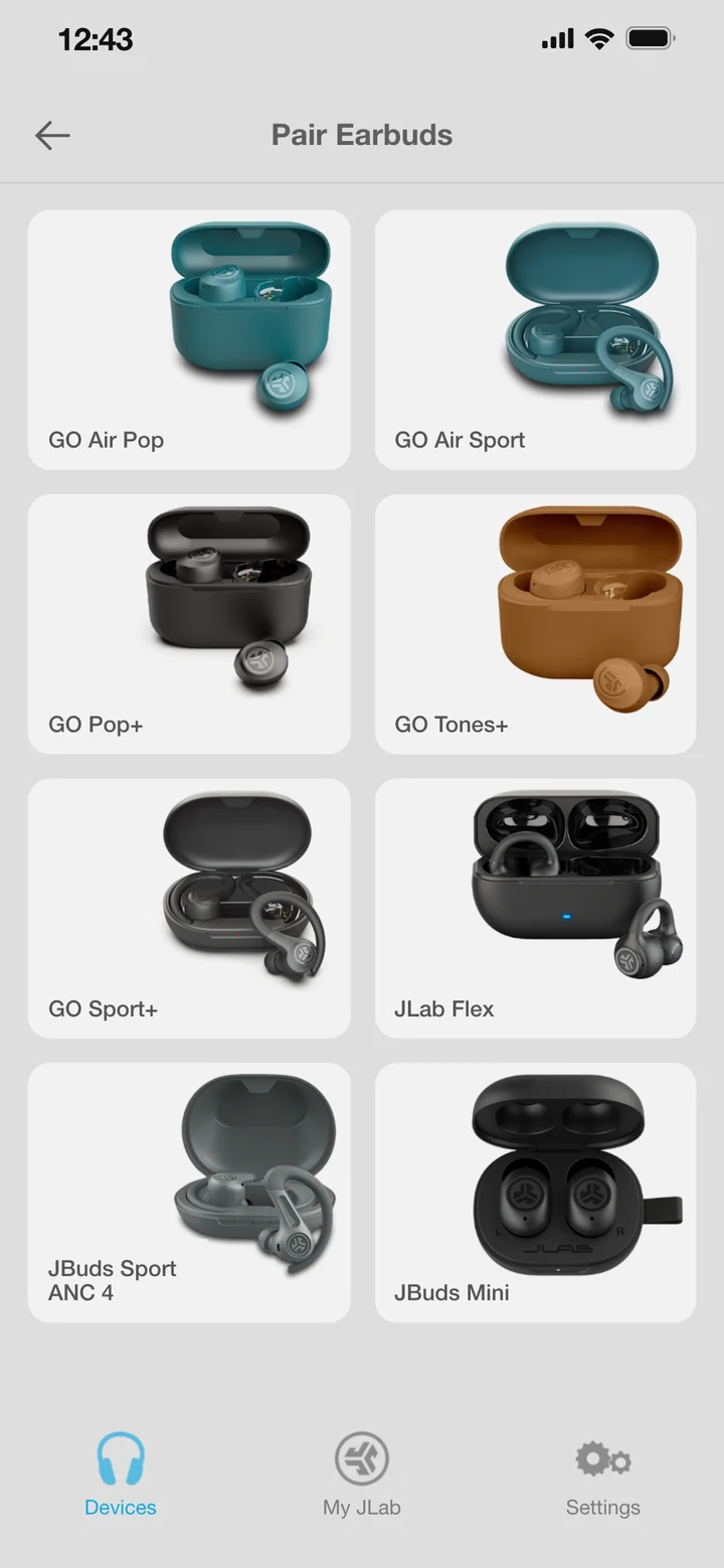 Pair Earbuds grid